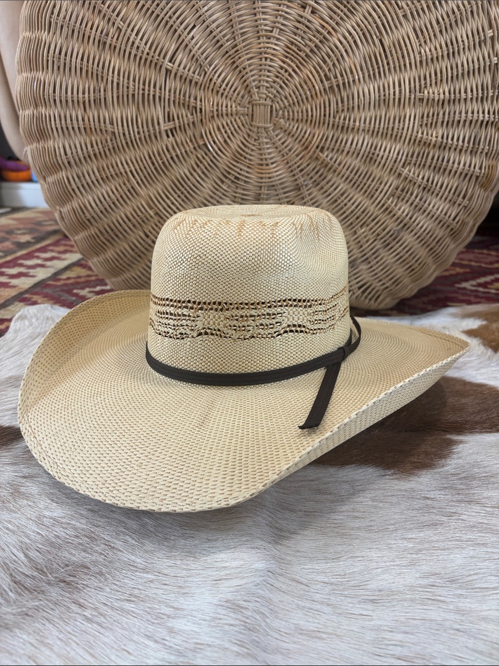 Stetson rowdy Junior youth straw, cowboy hat
